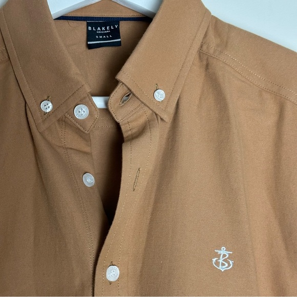 Men’s Blakely Rioja Shirt - Mustard - Small - New Without Tags - Picture 3 of 4